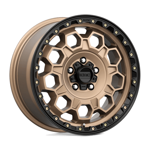 KMC KM545 17X9 6X5.5 M-BRZ BLK LP -12MM by KMC