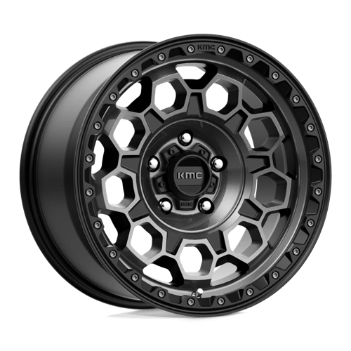 KMC KM545 17X9 5X5.0 S-BLK GTCC 00MM by KMC