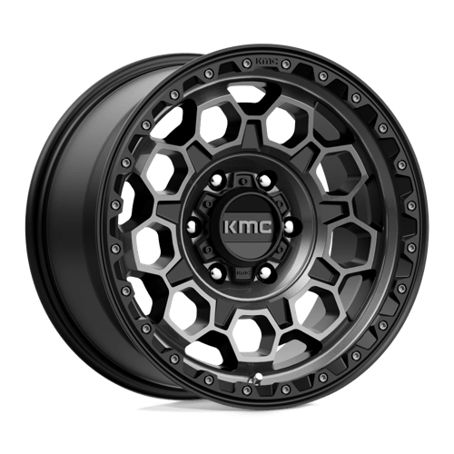 KMC KM545 17X9 6X5.5 S-BLK GTCC 00MM