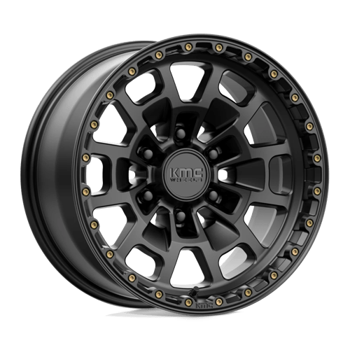 KMC KM718 17X8.5 6X5.5 S-BLK 00MM by KMC
