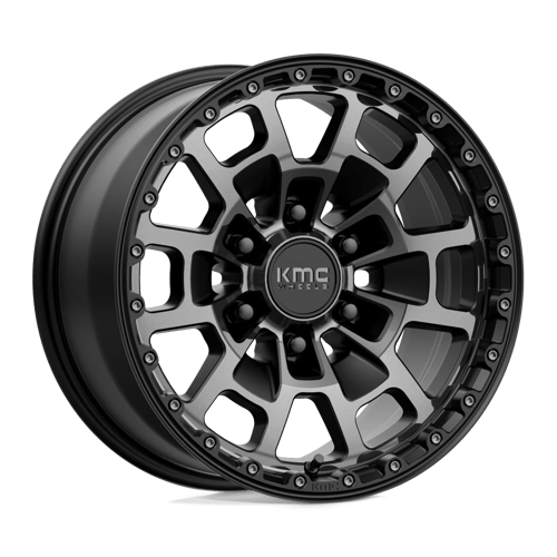 KMC KM718 17X8.5 6X135 S-BLK GTCC 18MM by KMC