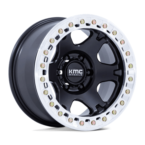 KMC VI BL 17X9 5X5 71 -12 S-BLK-MACH