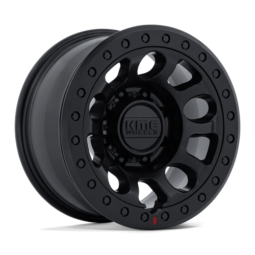 KMC E25 BEADLOCK 17X9 8X6.5 125 -12 BLK-OUT