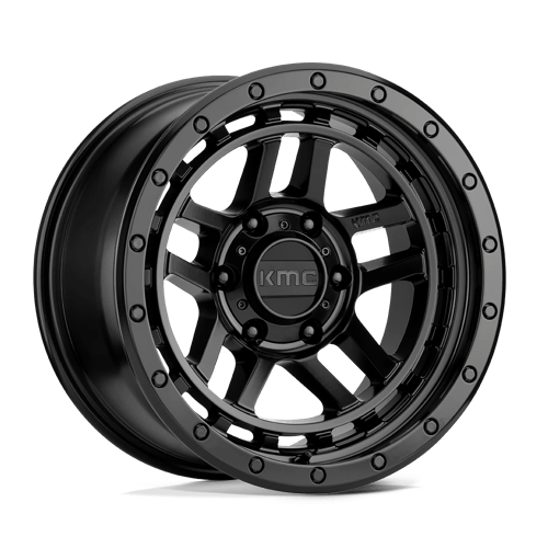 KMC KM540 17X9 6X5.5 NEGRO SATINADO -12MM
