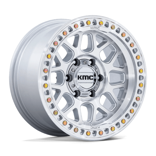 KMC GRS 18X9 6X5.5 106 +18 G-SLV MACH-FC