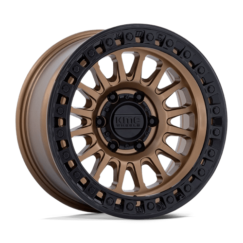 KMC IMS 18X9 6X5.5 106 +18 M-BRNZ G-BLK by KMC