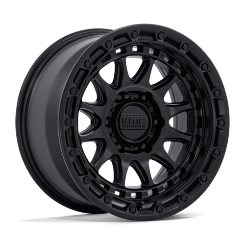 KMC CRUX 17X8.5 5X5 71 +0 BLK-OUT by KMC