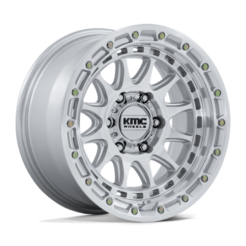 KMC CRUX 17X8.5 6X5.5 106 +0 G-SLV-MCH-FC