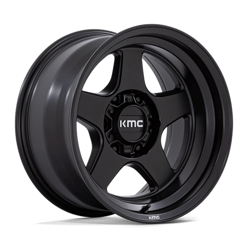 KMC LOBO 17X8.5 6X5.5 106 M-BLK +18 by KMC