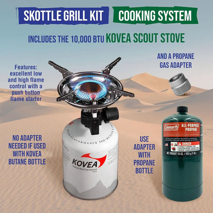 Tembo Tusk Adjustable Leg Skottle Grill Kit by Tembo Wholesale