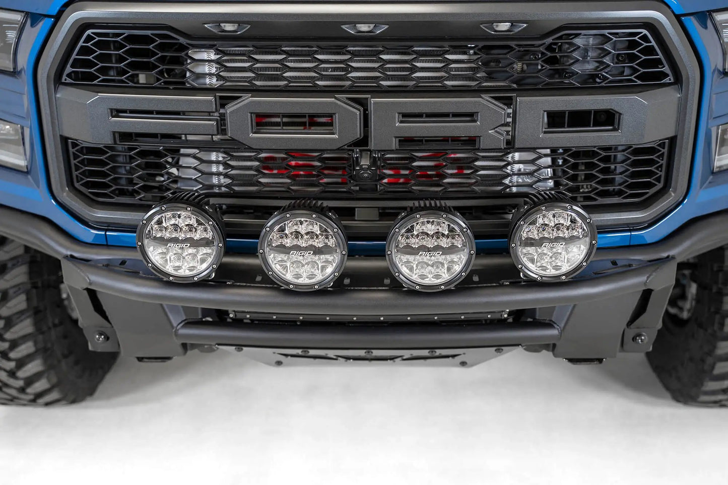 Addictive Desert Designs 2017 - 2020 Ford Raptor ADD PRO Bolt-on Add-On Light Hoop by Addictive Desert Designs