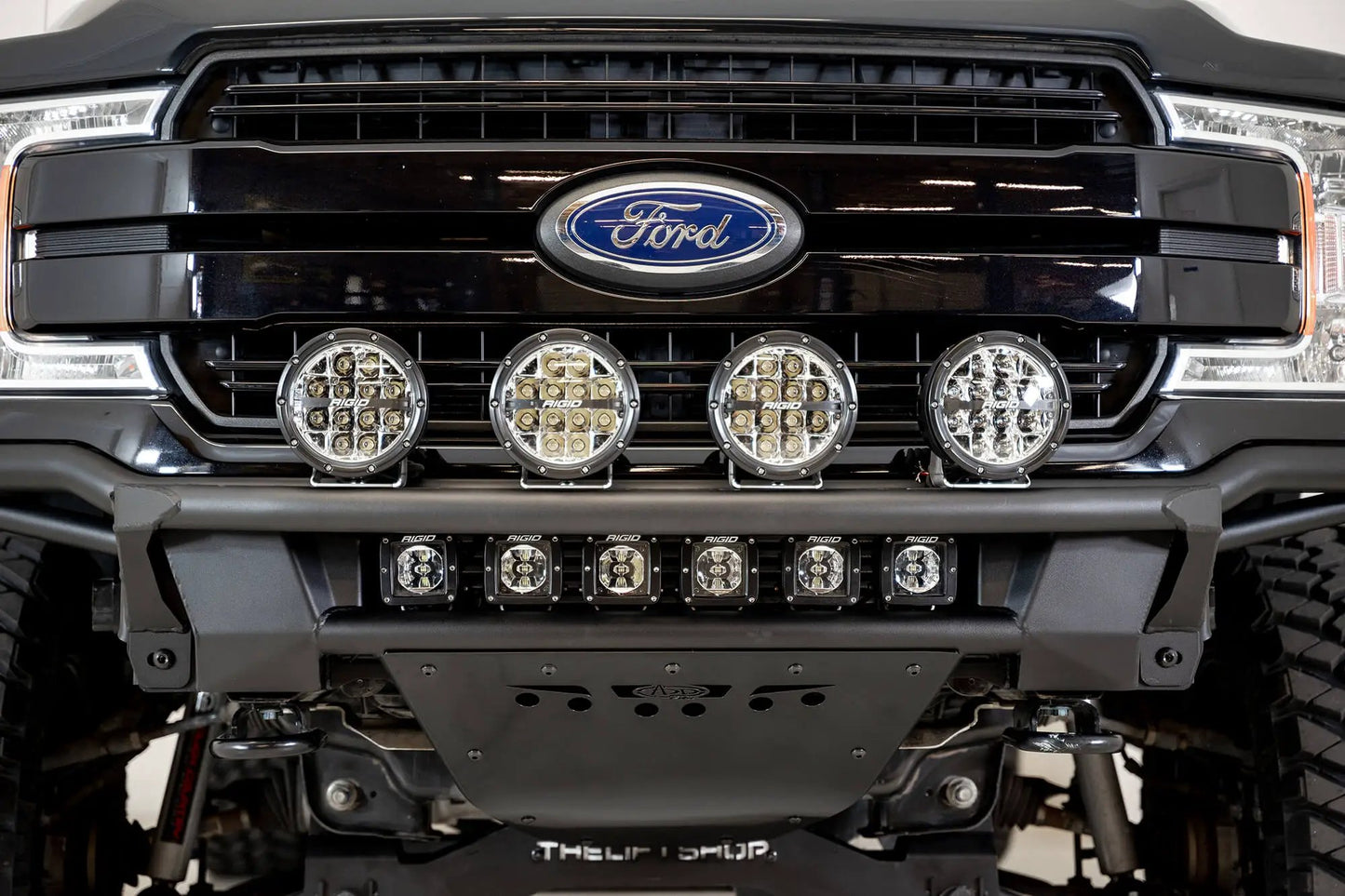 Addictive Desert Designs 2018 - 2020 Ford F-150 ADD PRO Bolt-On Add-On Light Hoop by Addictive Desert Designs