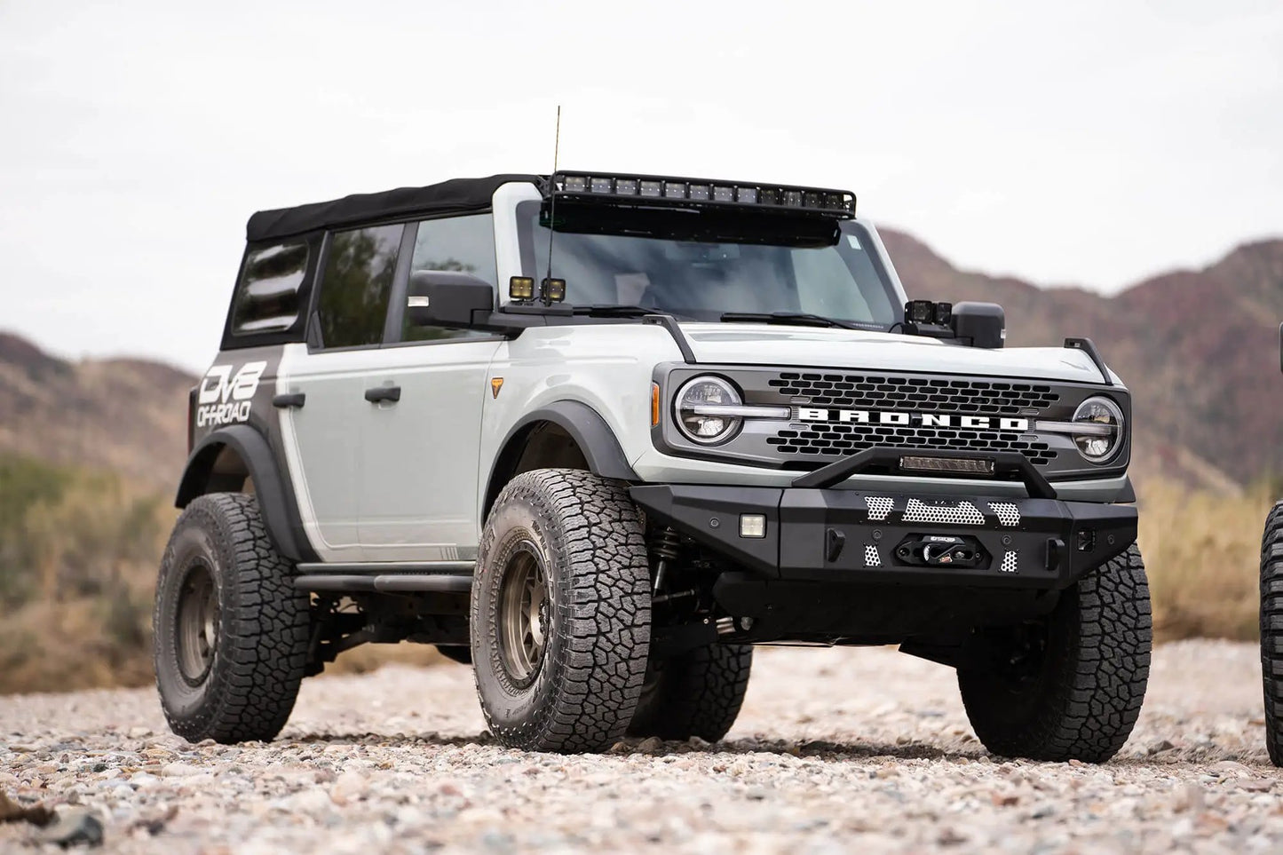 DV8 Offroad Ford Bronco A-Pillar Pod Light Mounts by DV8 Offroad