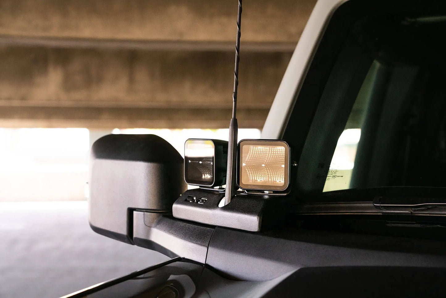 DV8 Offroad Ford Bronco A-Pillar Pod Light Mounts by DV8 Offroad