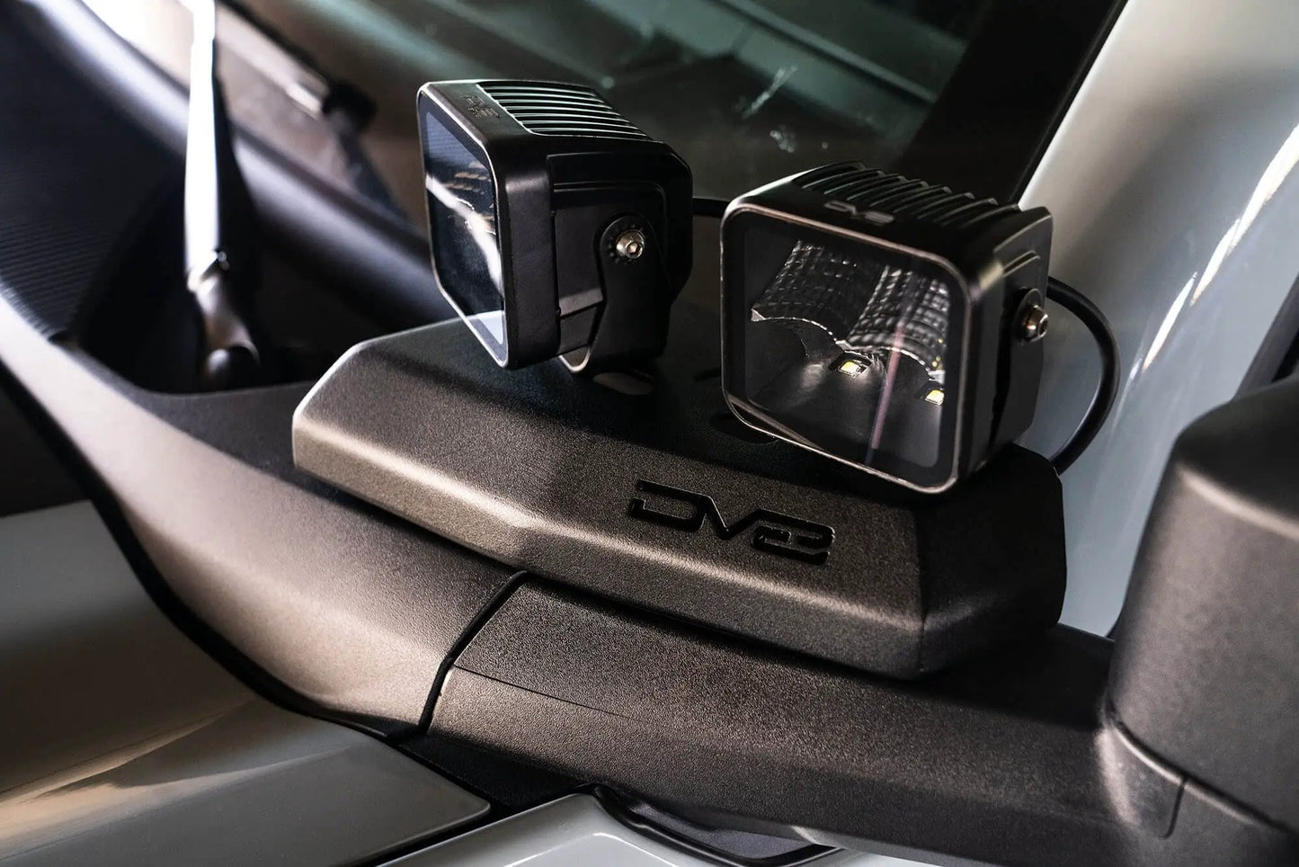 DV8 Offroad Ford Bronco A-Pillar Pod Light Mounts by DV8 Offroad