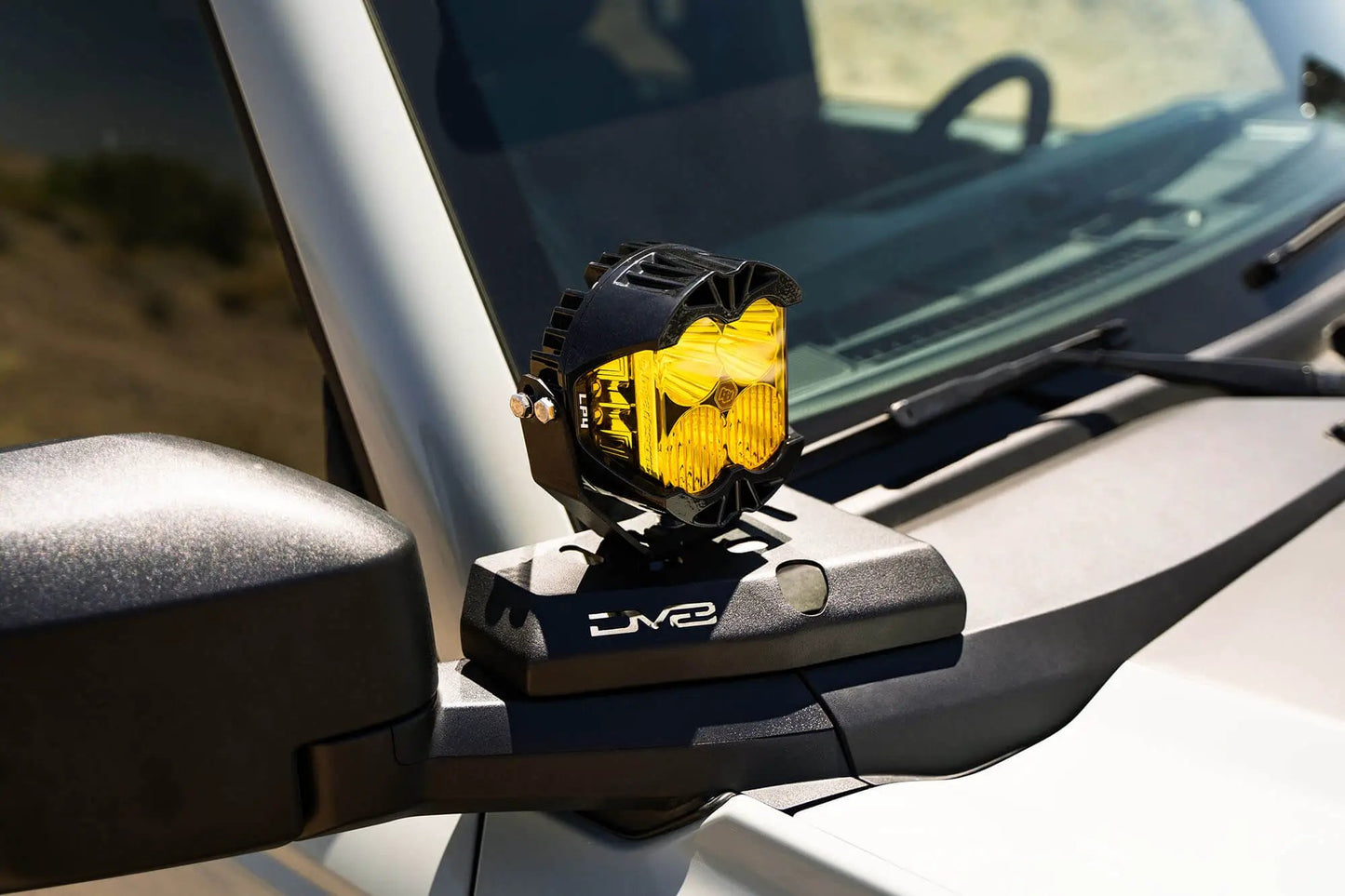 DV8 Offroad Ford Bronco A-Pillar Pod Light Mounts by DV8 Offroad