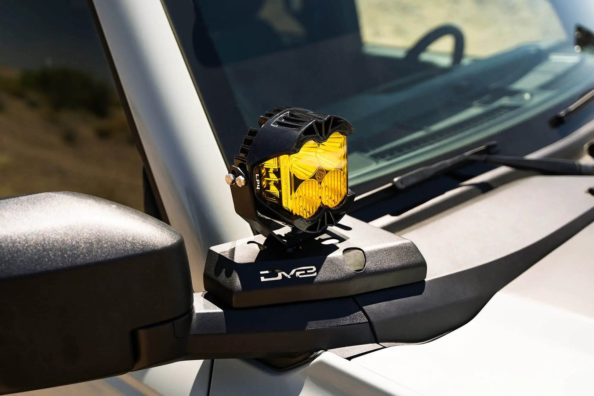 DV8 Offroad Ford Bronco A-Pillar Pod Light Mounts by DV8 Offroad