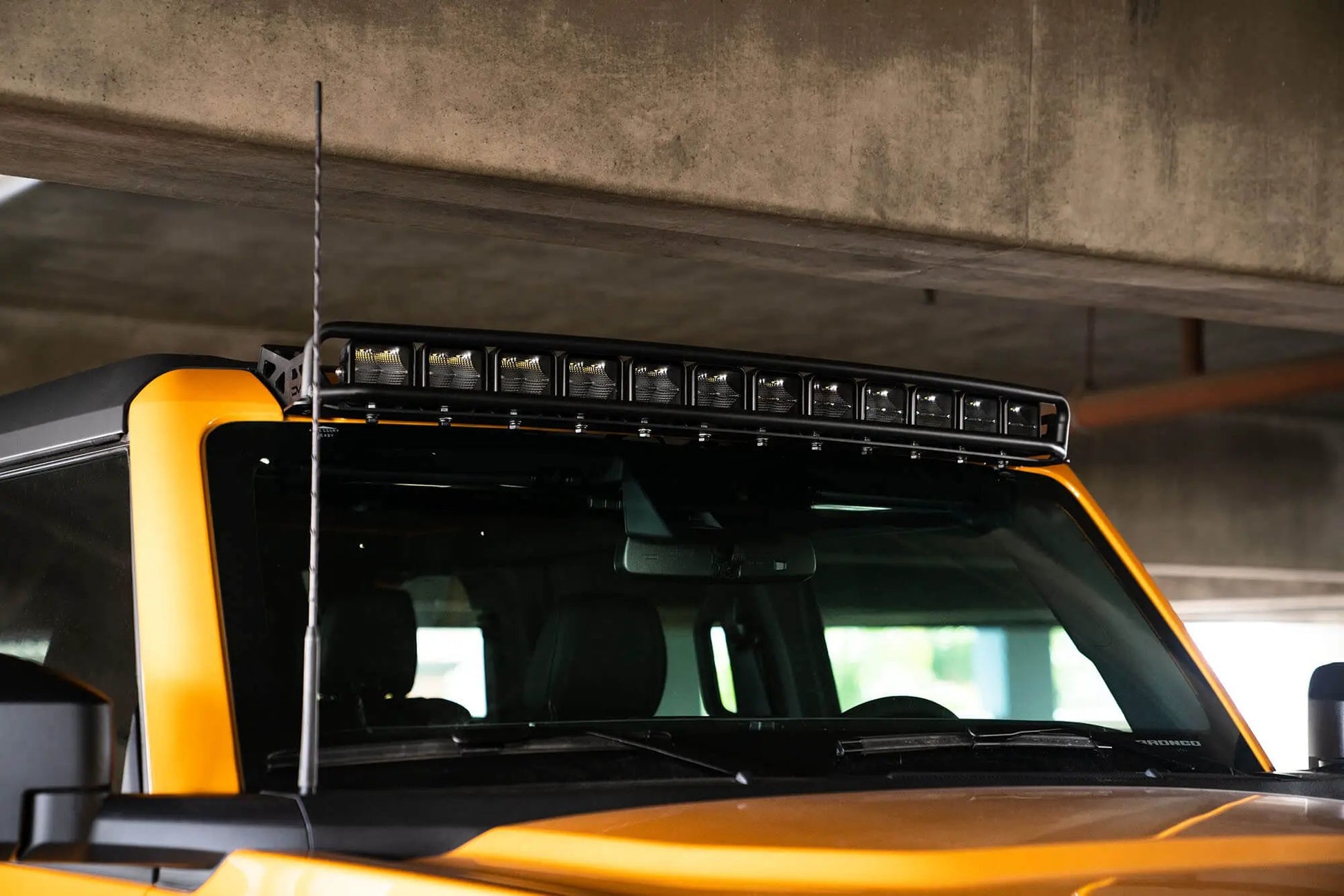 DV8 Offroad Ford Bronco 40-Inch Curved Light Bar Mount by DV8 Offroad