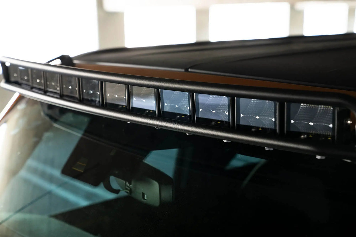 DV8 Offroad Ford Bronco 40-Inch Curved Light Bar Mount by DV8 Offroad