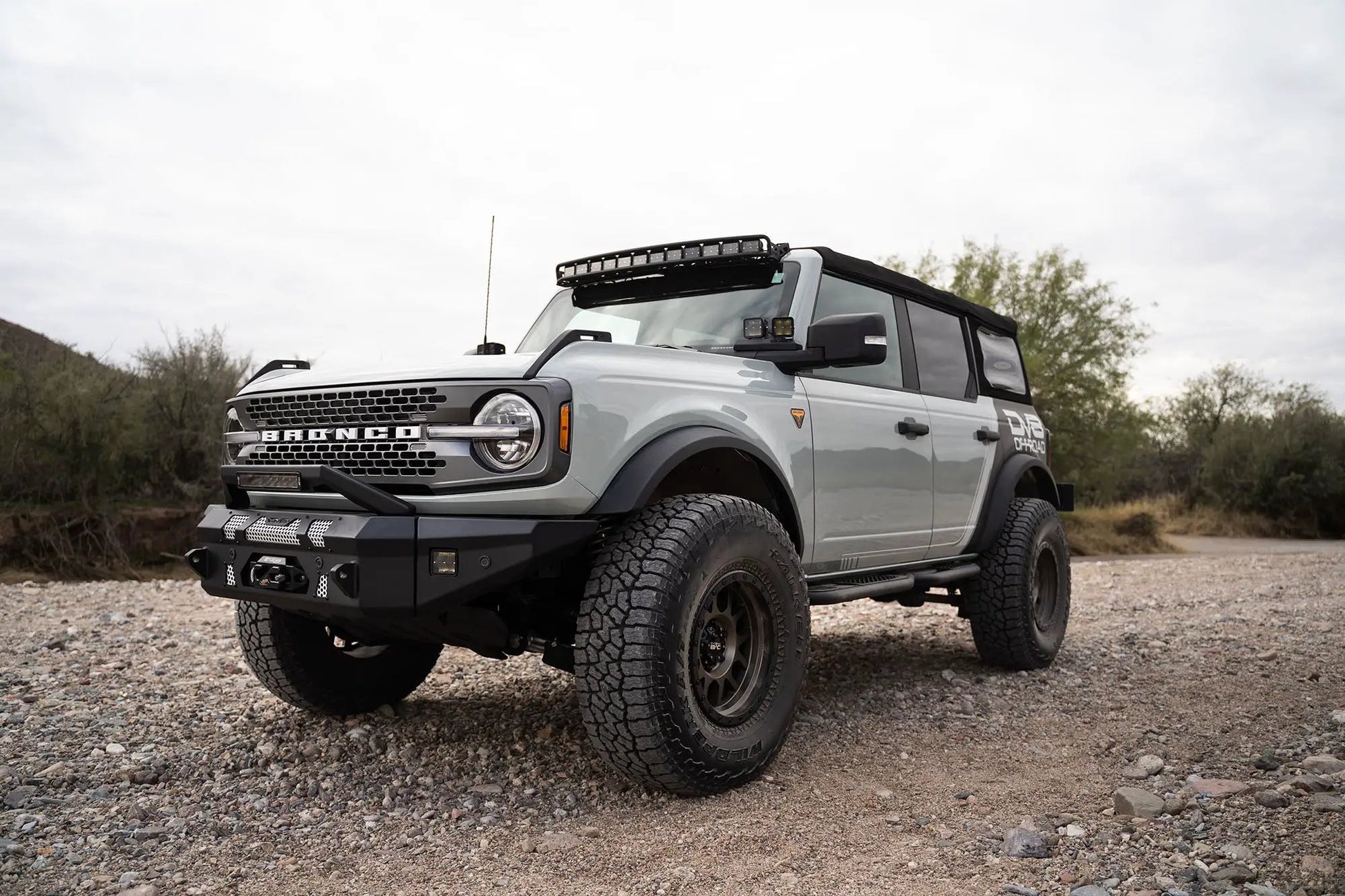DV8 Offroad Ford Bronco 40-Inch Curved Light Bar Mount by DV8 Offroad
