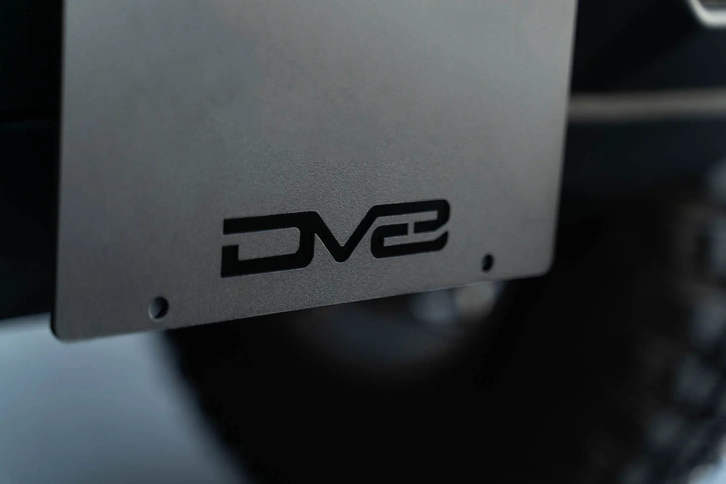DV8 Offroad Ford Bronco Capable Bumper Front License Plate Mount by DV8 Offroad