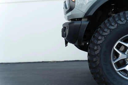 DV8 Offroad Ford Bronco Capable Bumper Front License Plate Mount by DV8 Offroad
