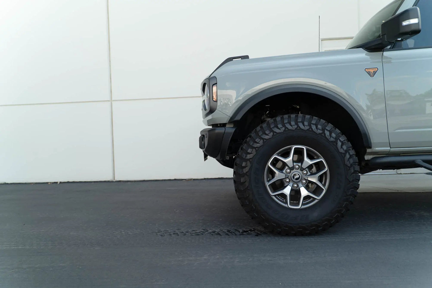 DV8 Offroad Ford Bronco Capable Bumper Front License Plate Mount by DV8 Offroad
