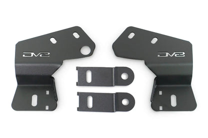 DV8 Offroad Ford Bronco A-Pillar Dual Light Pod Drop Mounts by DV8 Offroad