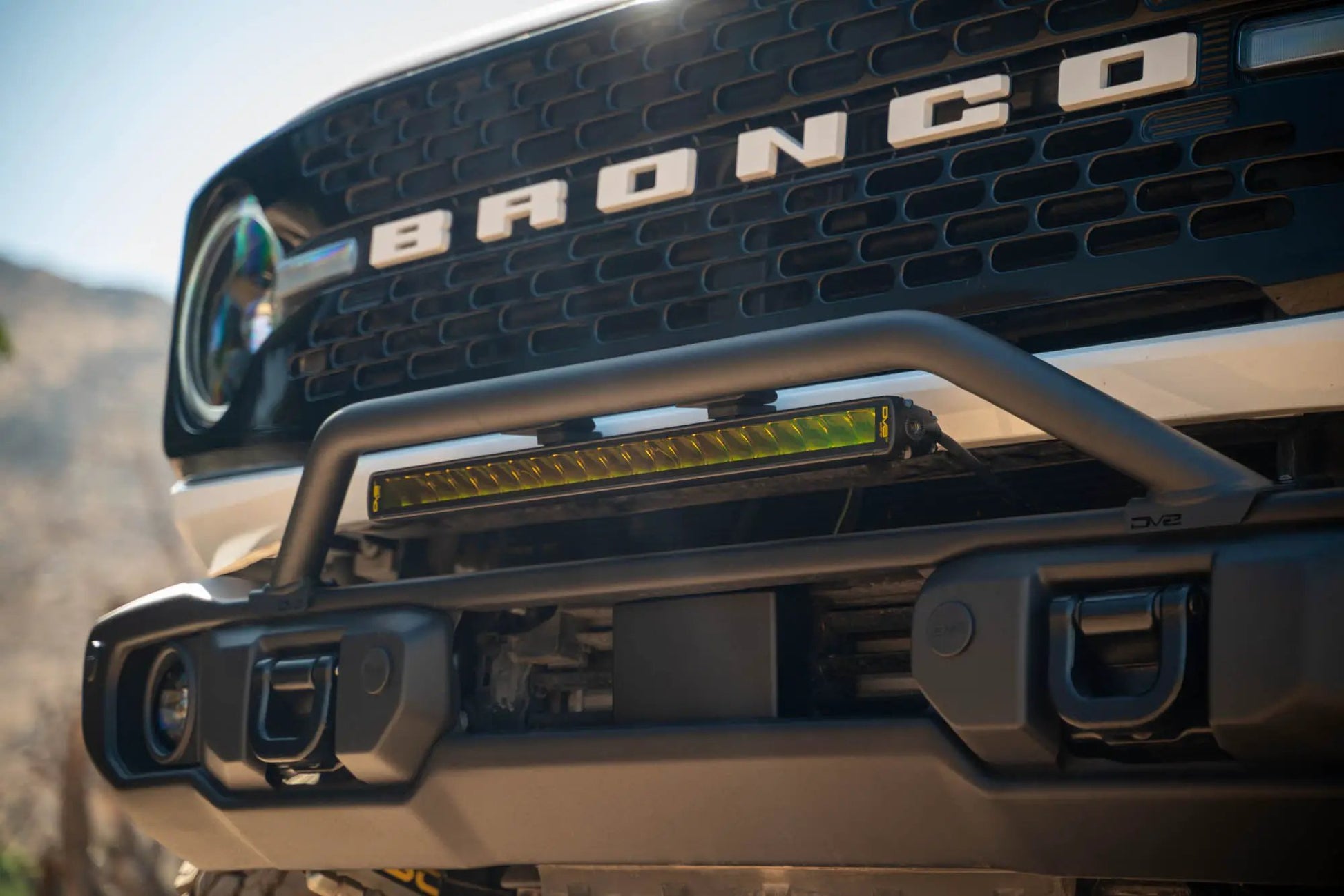 DV8 Offroad 2021-2024 Ford Bronco Capable Bull Bar by DV8 Offroad