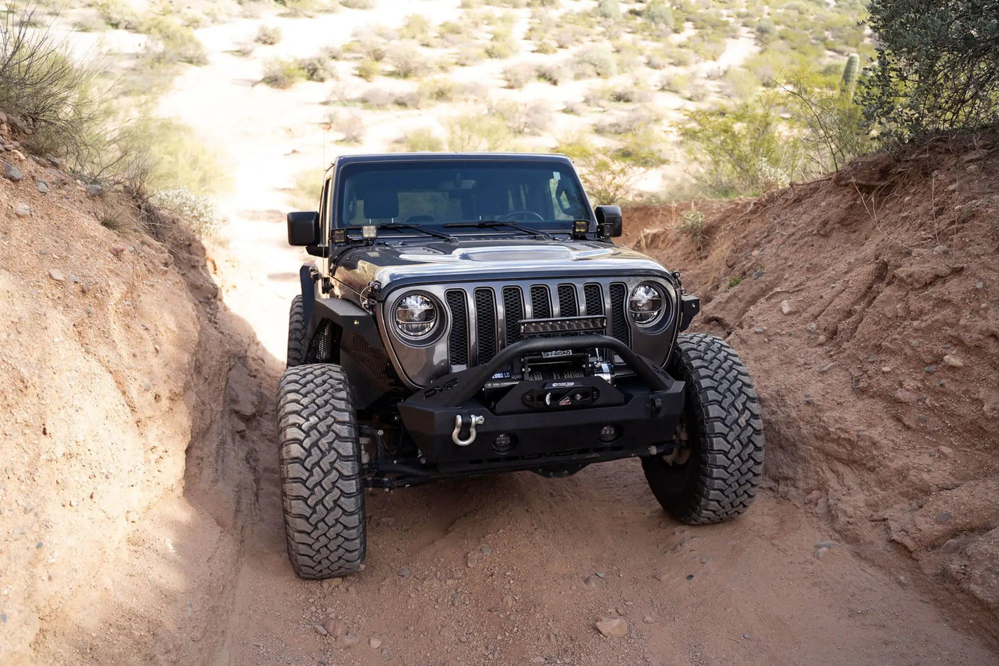 DV8 Offroad 2018-22 Jeep JL & 2020-2022 Jeep JT A-Pillar Dual Pod Light Mounts by DV8 Offroad