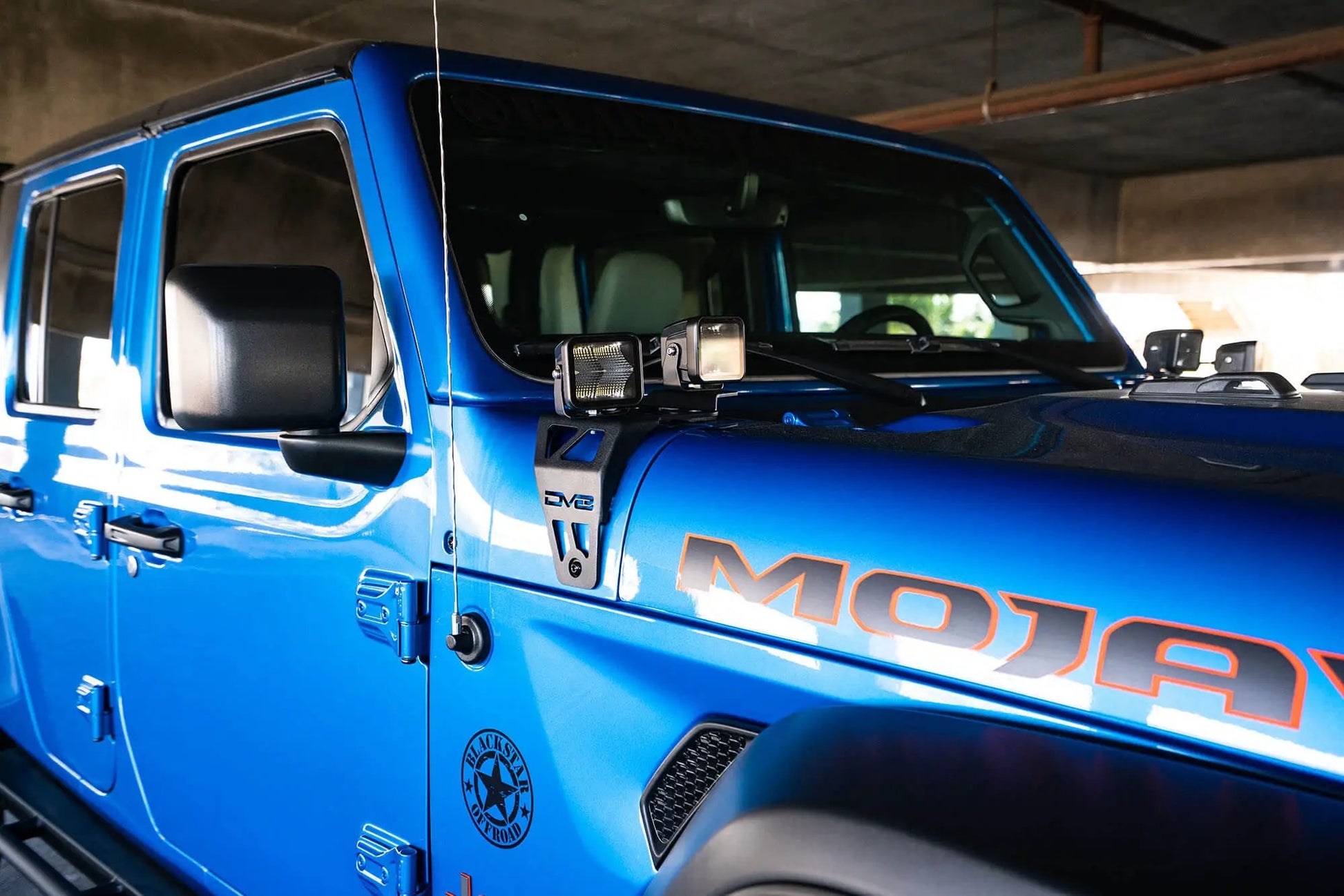 DV8 Offroad Jeep JL 392 & Jeep JT Mojave Edition Dual Pod Light Mounts by DV8 Offroad