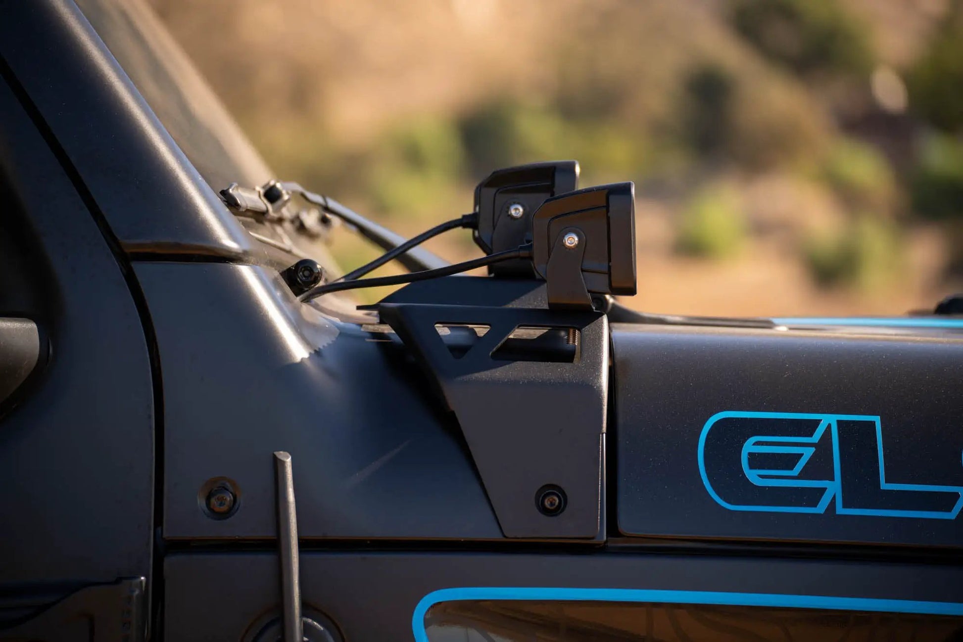 DV8 Offroad Jeep Wrangler JL 4xe Dual Light Pod Mounts by DV8 Offroad