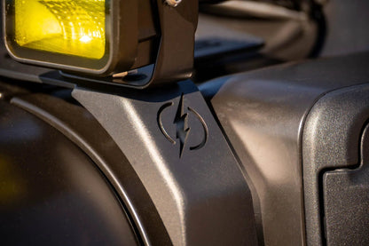 DV8 Offroad Jeep Wrangler JL 4xe Dual Light Pod Mounts by DV8 Offroad