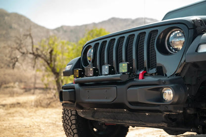 DV8 Offroad 2018+ Wrangler JL Push Bar for Mopar Rubicon Steel Bumper by DV8 Offroad