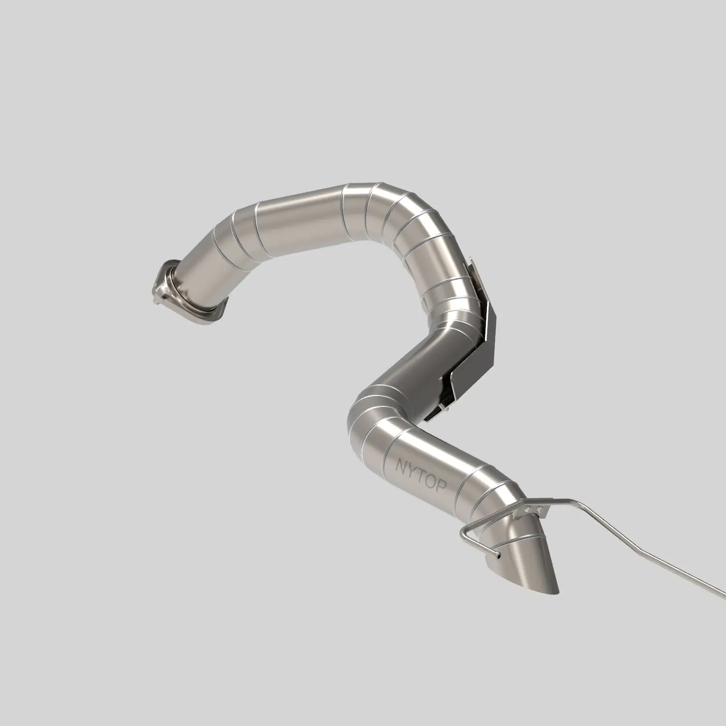 NYTOP 2024-Current Lexus GX550/Toyota Land Cruiser Titanium Axle Dump Exhaust by NYTOP