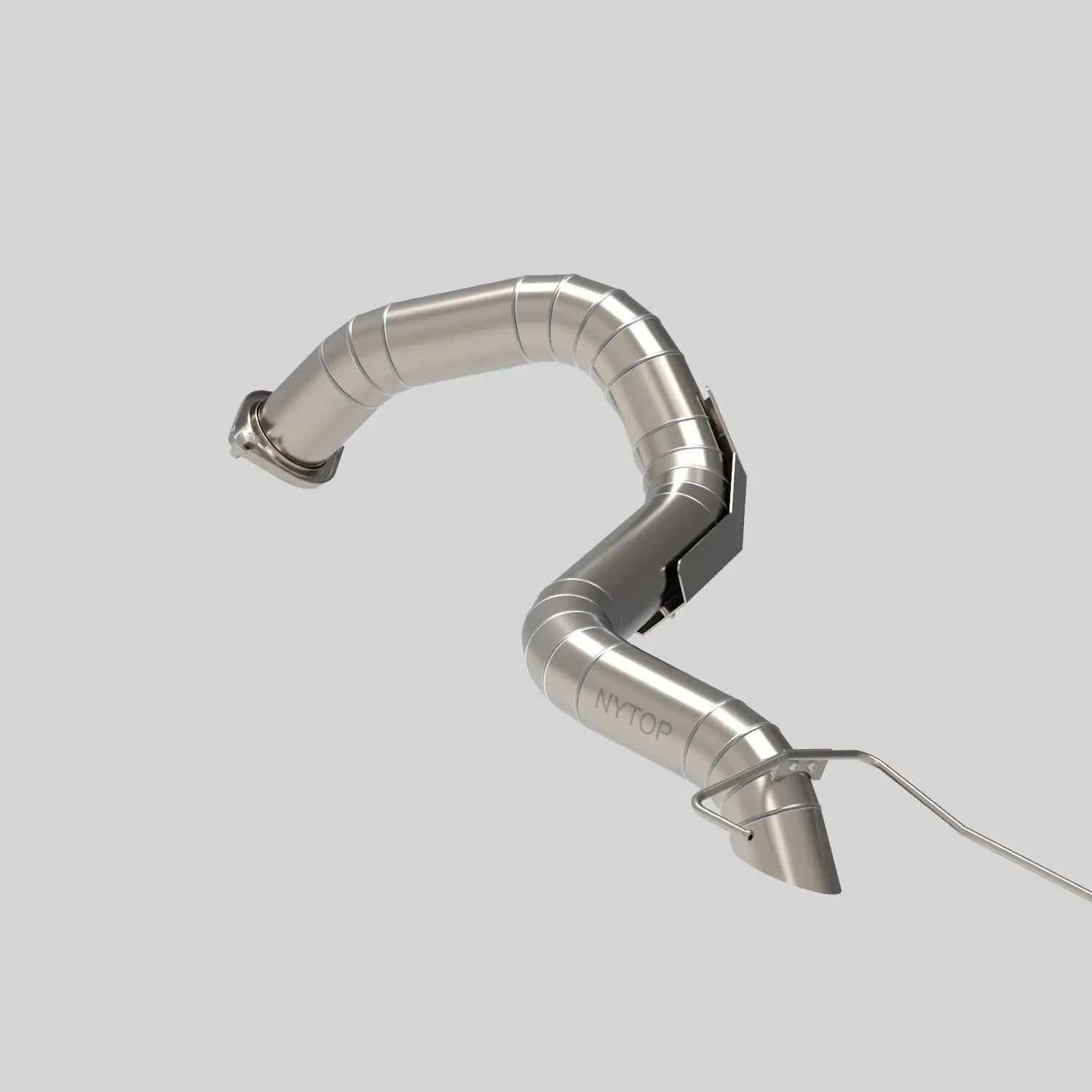 NYTOP 2024-Current Lexus GX550/Toyota Land Cruiser Titanium Axle Dump Exhaust by NYTOP