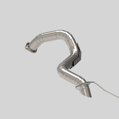 NYTOP 2024-Current Lexus GX550/Toyota Land Cruiser Titanium Axle Dump Exhaust by NYTOP