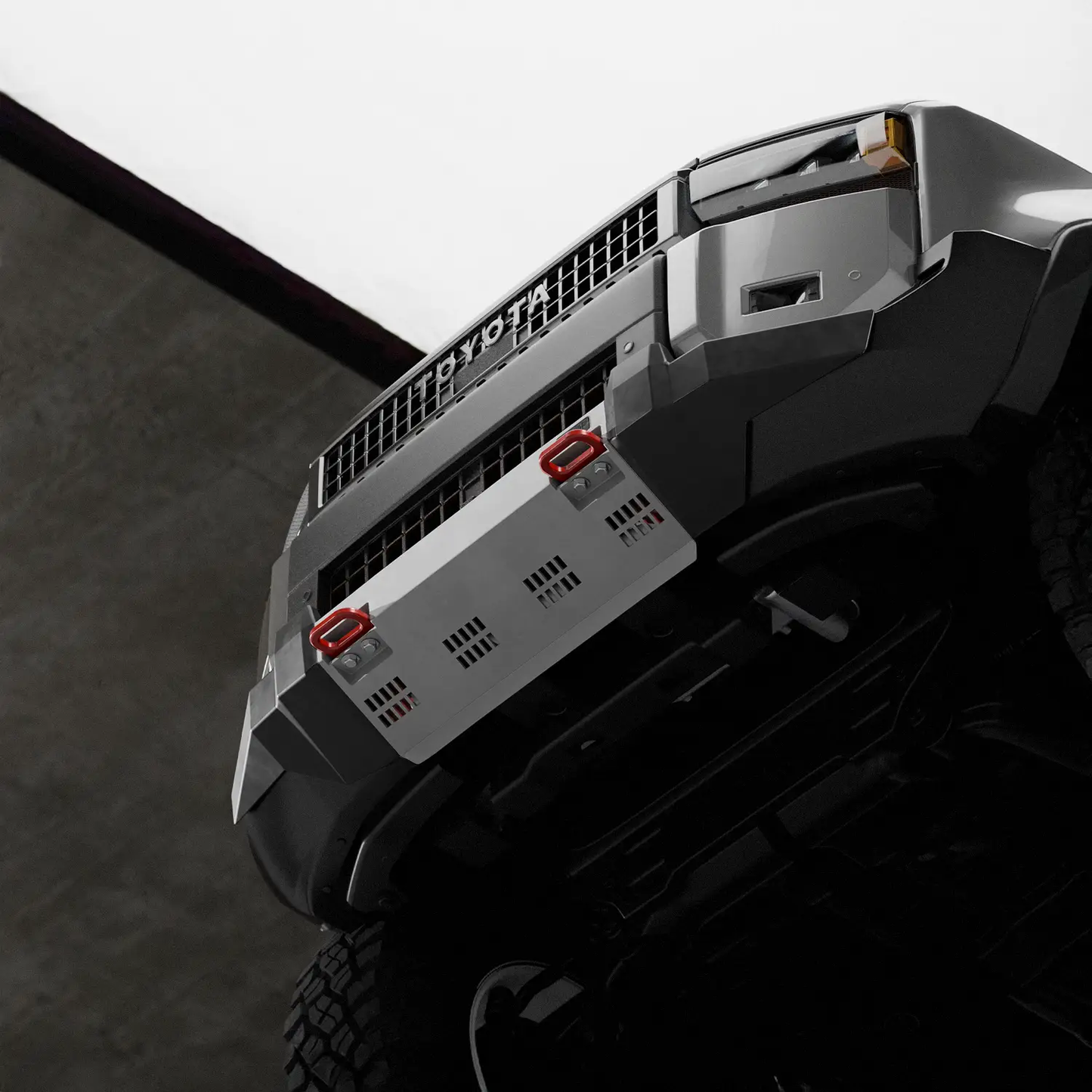 NYTOP 2024-Current Toyota Land Cruiser Front Hybrid Bumper by NYTOP