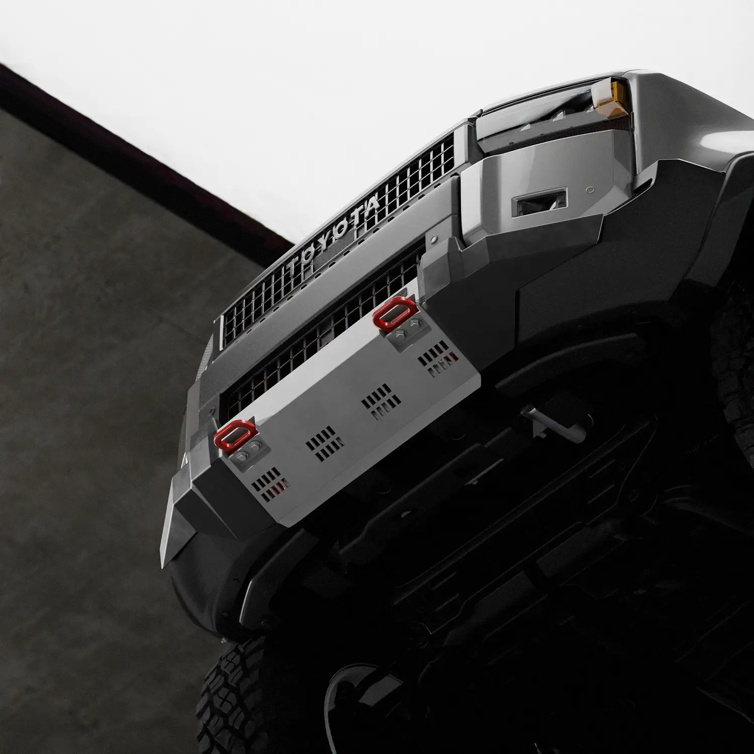 NYTOP 2024-Current Toyota Land Cruiser Front Hybrid Bumper by NYTOP