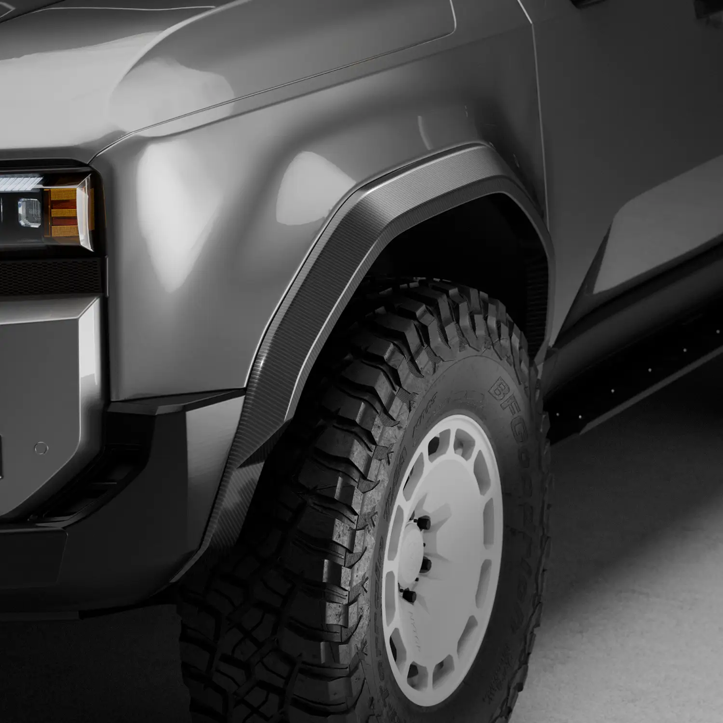 NYTOP 2024-Current Toyota Land Cruiser Fender Flare Kit by NYTOP