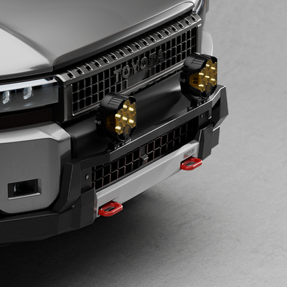 NYTOP 2024-Actual Toyota Land Cruiser Parachoques delantero híbrido con defensa delantera