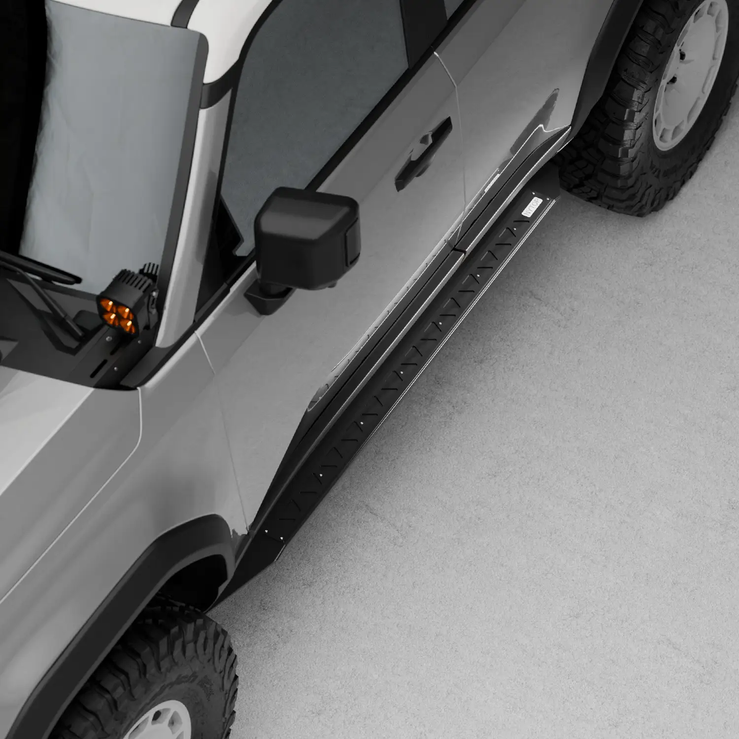 NYTOP 2024-Current Lexus GX550/Toyota Land Cruiser Rock Sliders by NYTOP