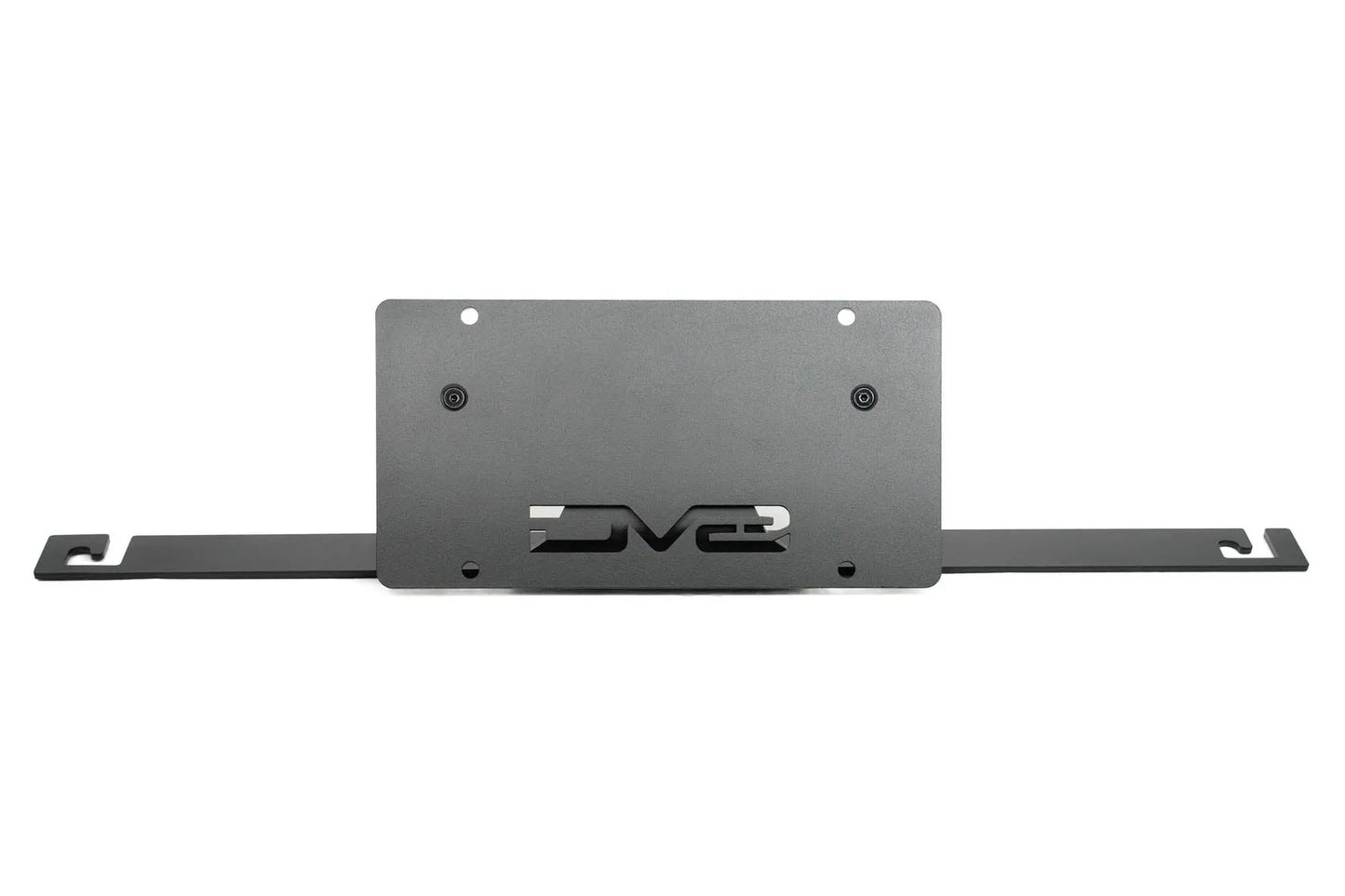 DV8 Offroad Ford Bronco Capable Bumper Slanted Front License Plate Mount by DV8 Offroad