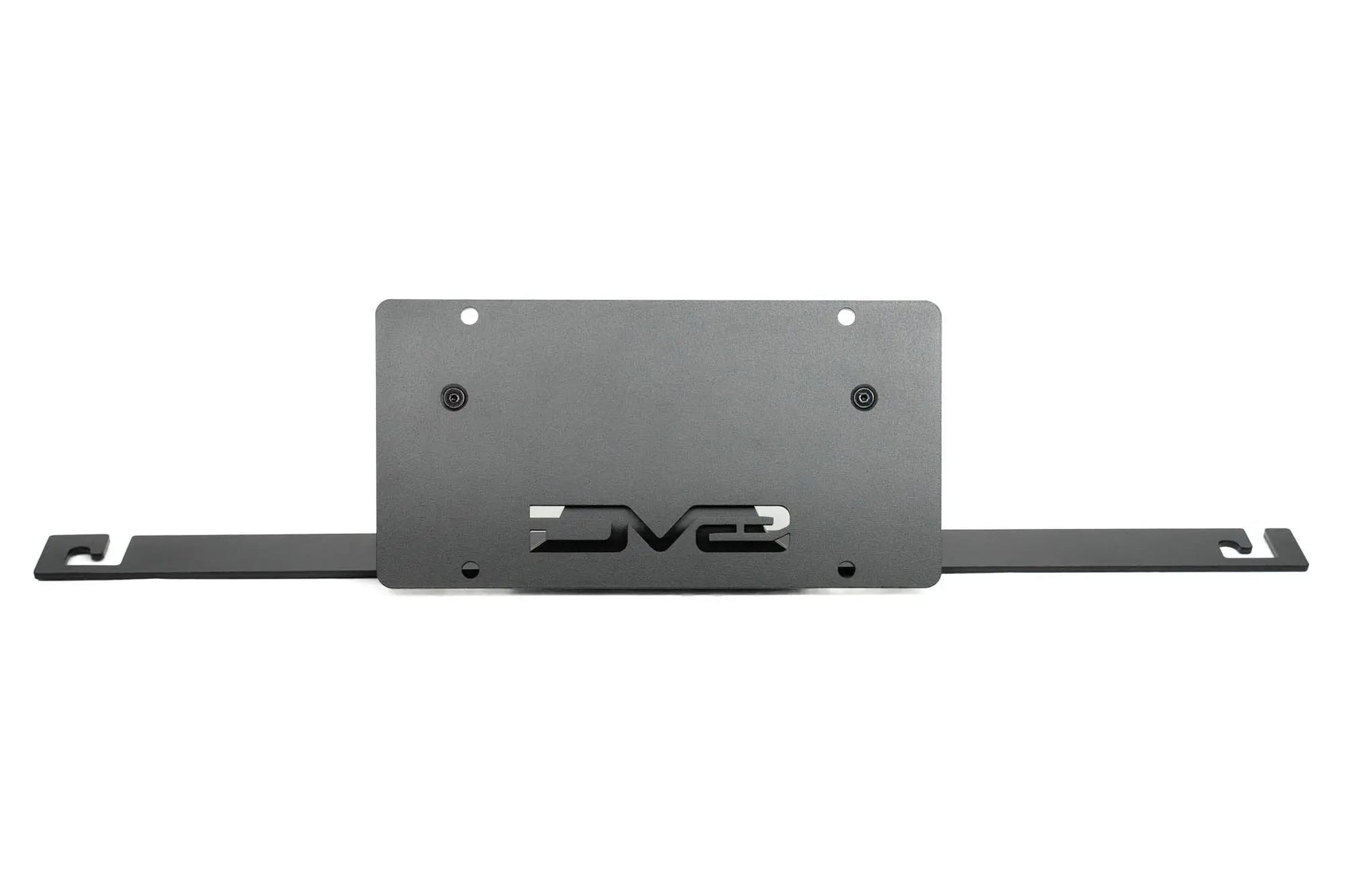 DV8 Offroad Ford Bronco Capable Bumper Slanted Front License Plate Mount by DV8 Offroad