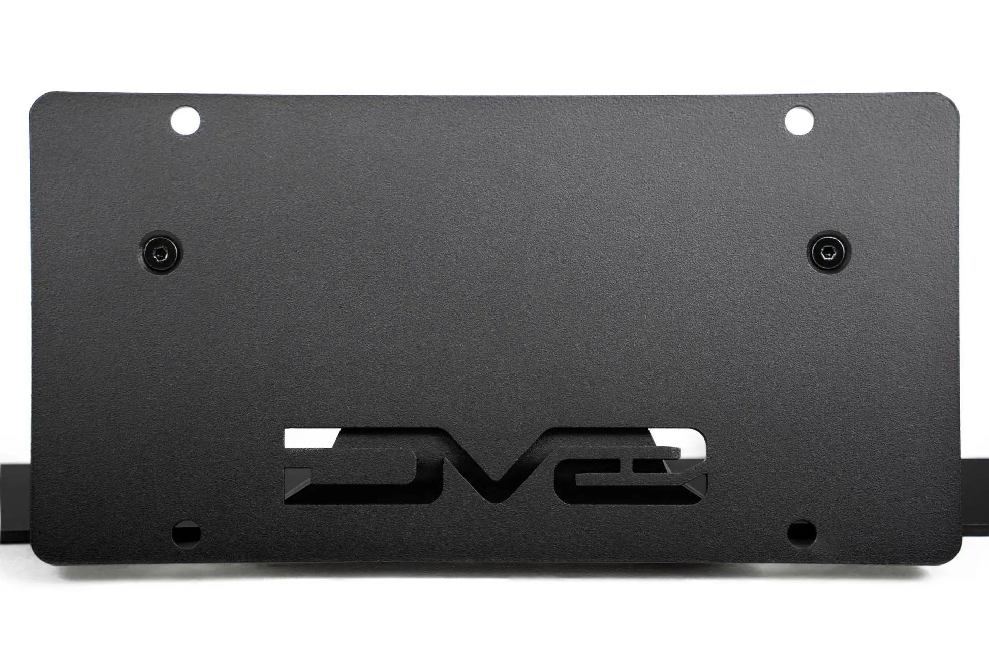 DV8 Offroad Ford Bronco Capable Bumper Slanted Front License Plate Mount by DV8 Offroad