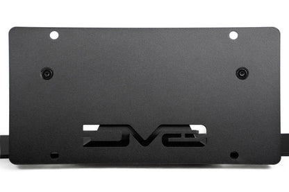 DV8 Offroad Ford Bronco Capable Bumper Slanted Front License Plate Mount by DV8 Offroad