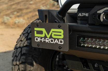 DV8 Offroad Universal Quick Release D-Ring License Plate Mount by DV8 Offroad
