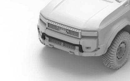 NYTOP 2024-Actual Toyota Land Cruiser Parachoques delantero híbrido con defensa delantera