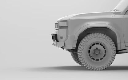 NYTOP 2024-Actual Toyota Land Cruiser Parachoques delantero híbrido con defensa delantera