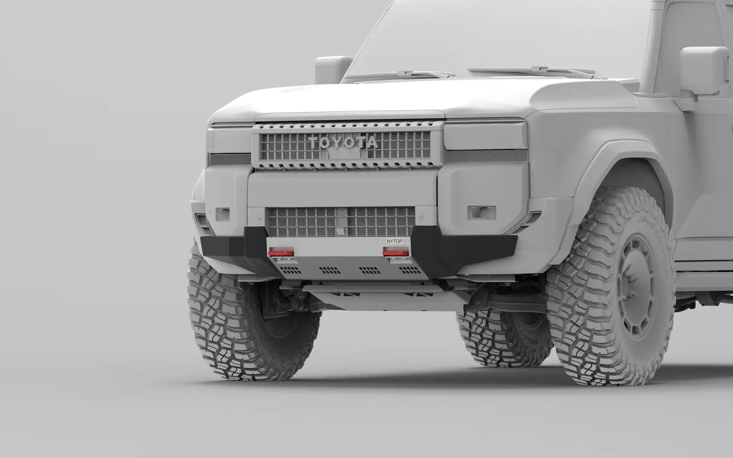 NYTOP 2024-Current Toyota Land Cruiser Front Hybrid Bumper by NYTOP